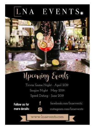 Upcomming Events Brochure